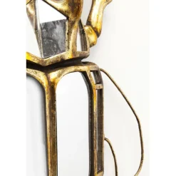 KARE DESIGN Wandschmuck BEETLE 36,5 x 27,5 cm goldfarbig
