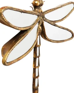 KARE DESIGN Wandschmuck DRAGONFLY 37 x 27 cm goldfarbig