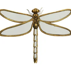 KARE DESIGN Wandschmuck DRAGOBFLY 46,5 x 36 cm goldfarbig
