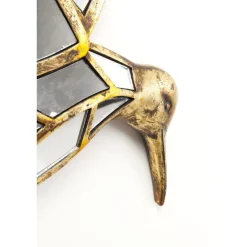 KARE DESIGN Wandschmuck HUMMINGBIRD 37 x 40,5 cm goldfarbig