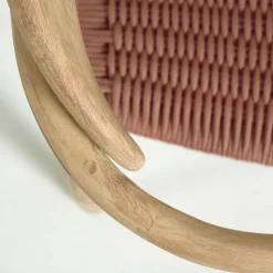 Kave Home Gartenstuhl GYlNIS 4er Set rot