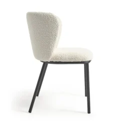 Kave Home Polsterstuhl CISELIA 2er Set weiß