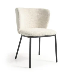 Kave Home Polsterstuhl CISELIA 2er Set weiß