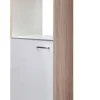 QUARTIER Küchen Geräteumbauschrank LUKE 169,5 cm Eiche/ weiß
