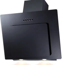 QUARTIER Küchenblock VALERO Hochglanz weiß / Sonoma Eiche mit E-Geräten schwarz