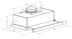 Küchenzeile KOPENHAGEN 300cm Wotan Eiche Dekor/Matt-Grau