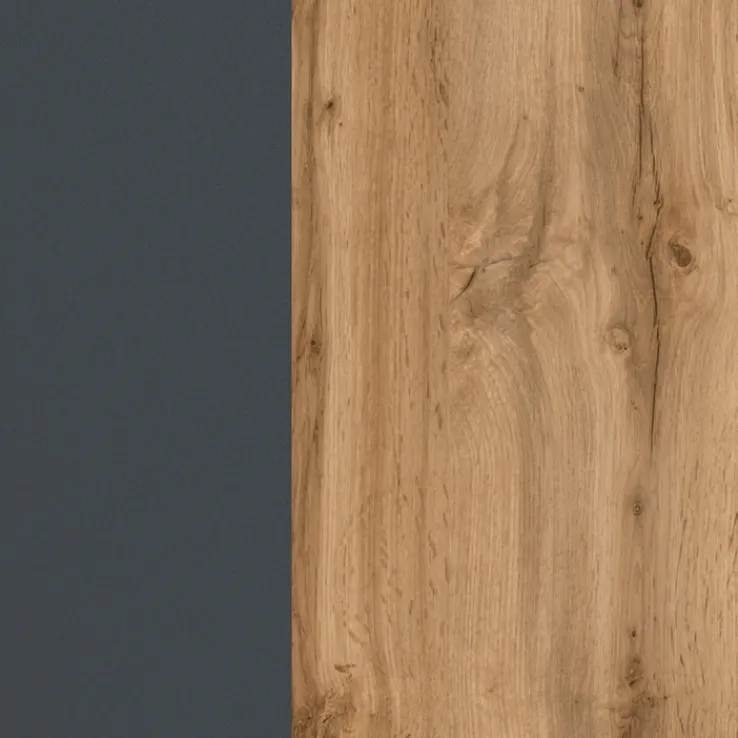 Küchenzeile Kopenhagen Matt-Grau ca. 240/180 x 200 x 60 cm