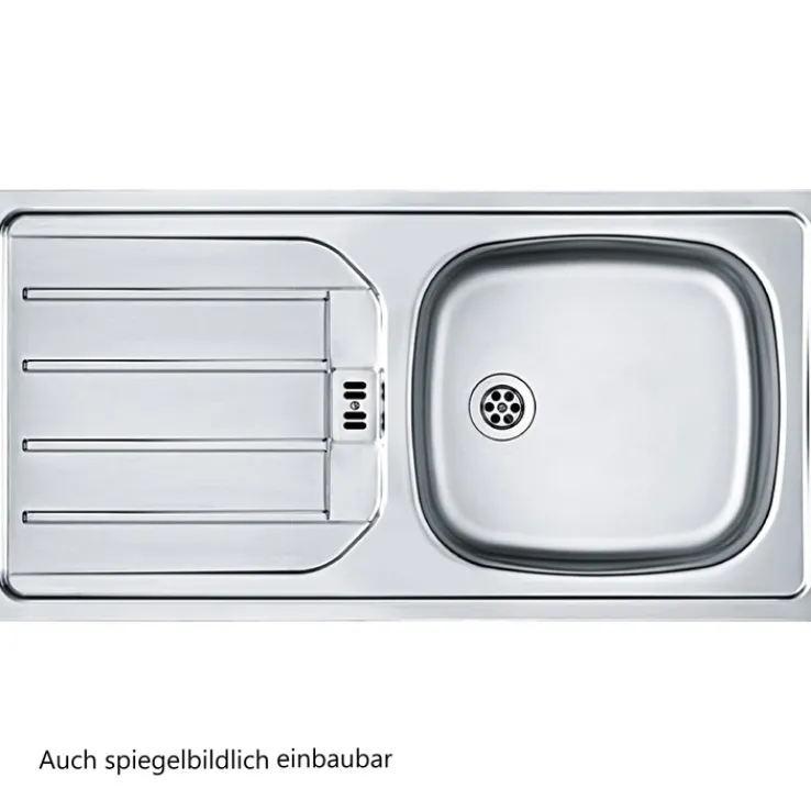 Küchenzeile ODENSE 210 cm Graphit/ Wotan Eiche Dekor