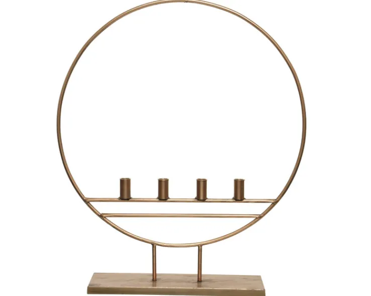 Kerzenständer 76 cm kupferfarbig