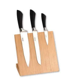 KESPER Messerblock Bambus 13 x 23 x 20 cm Braun