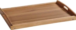 KESPER Servier- & Betttablett mit Klappfüßen AKAZIE