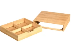 KESPER Vorratsbox BAMBUS 31 x 34 x 8 cm