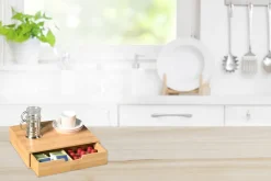 KESPER Vorratsbox BAMBUS 31 x 34 x 8 cm