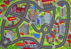 Kinder Kinder- und Spielteppich ANDIAMO 140 x 200 cm mehrfarbig