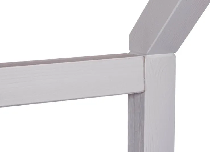 Kinder Kinderbett RUDOLF 90 x 200 cm weiß