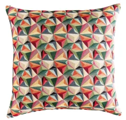 SPRÜGEL Kissenhülle DIAMANTENWELT 40 x 40 cm in Multicolor