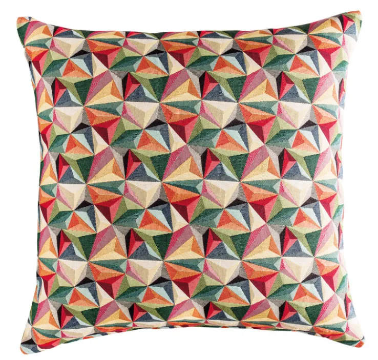 SPRÜGEL Kissenhülle DIAMANTENWELT 40 x 40 cm in Multicolor