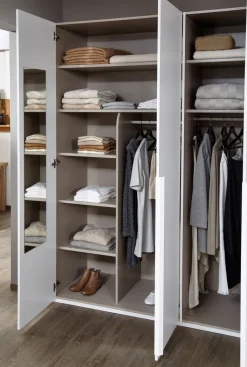 Kleiderschrank PURISMA weiß