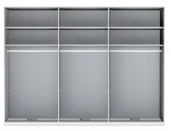 Kleiderschrank SHANGHAI 300 x 216 cm Alpinweiß