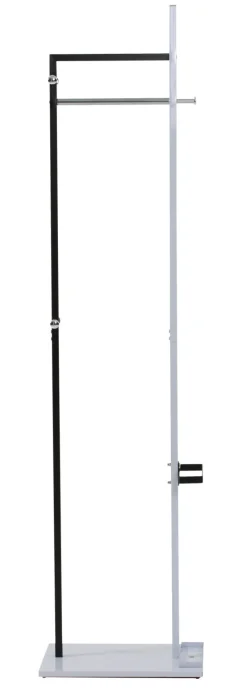 Kleiderständer JULIA 45 x 184 cm schwarz/ weiß