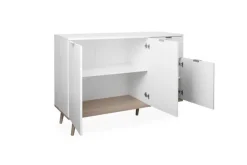 QUARTIER Kommode GÖTEBORG 120 x 85 cm weiß