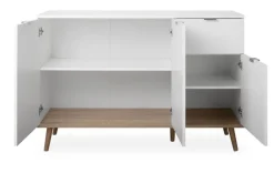 QUARTIER Kommode GÖTEBORG 120 x 85 cm weiß