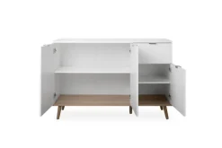 QUARTIER Kommode GÖTEBORG 120 x 85 cm weiß