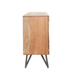 QUARTIER Kommode HAWK braun /schwarz