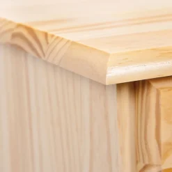 Kommode LEO 130x87x43 cm Massivholz Natur