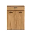 Kommode LIDO 80 x 89 cm Astige Eiche massiv naturbelassen geölt