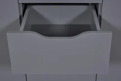 Kommode LION 122 x 92 cm graphitgrau