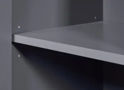 Kommode LION 122 x 92 cm graphitgrau