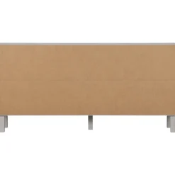 Kommode MADU 160 x 56 cm cloud grey/goldfarbig