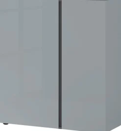 Kommode MATZ 2-türig grau