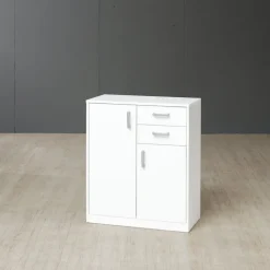 QUARTIER Kommode MEGA SOFT 72 x 85 x 37 cm weiß