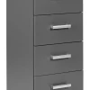 Kommode ROBERT 4 grau