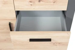 Kommode ROLAND 1T4S grau/ braun