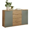 QUARTIER Kommode SIMADA braun/ grün