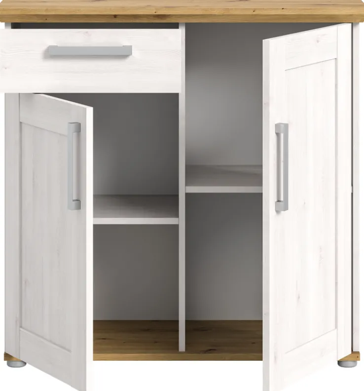 Kommode VERONA 90 x 88 cm Sibiu Lärche / Artisan Eiche NB