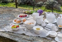 LA PORCELLANA BIANCA Schale PIEVE 22 cm Porzellan weiß