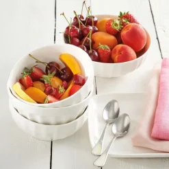 LA PORCELLANA BIANCA Schale PIEVE 22 cm Porzellan weiß