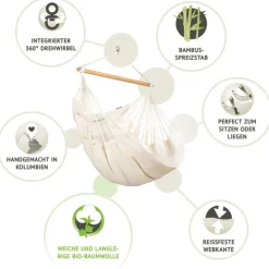 LA SIESTA Hängesessel Comfort HABANA Latte