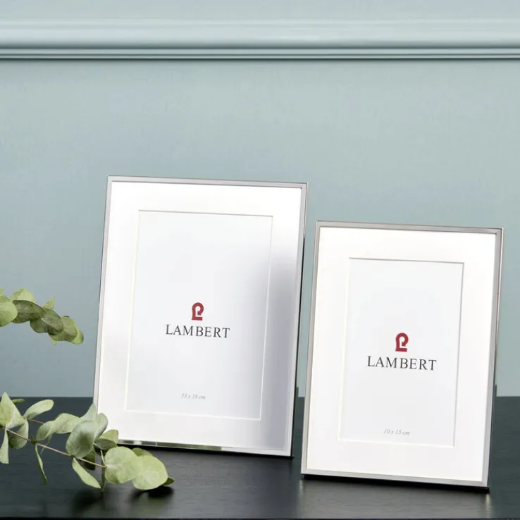 LAMBERT Bilderrahmen RENO 13 x 18 cm silberfarbig