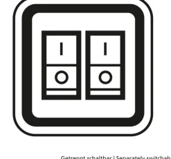 LED Deckenfluter MEMPHIS messingfarbig