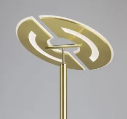 LED Deckenfluter MEMPHIS messingfarbig