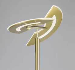 LED Deckenfluter MEMPHIS messingfarbig