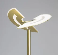 LED Deckenfluter MEMPHIS messingfarbig