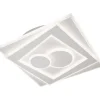 LED Deckenlampe STAIRS 53 x 53 cm weiß