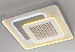 LED Deckenlampe STORM weiß /grau