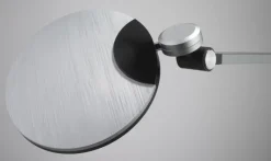 LED Schreibtischlampe EXPECT 90 cm silberfarbig/ schwarz